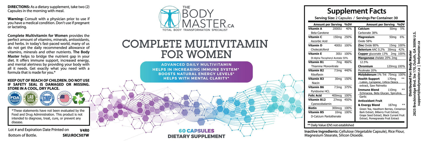 Complete Multivitamin For Women